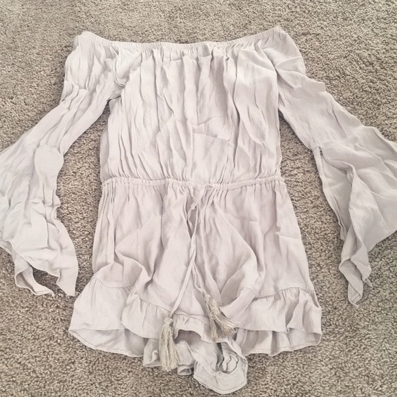 boutique Dresses & Skirts - Off the shoulder romper